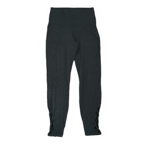 Old Navy Gray Leggings with Cutouts Size Small